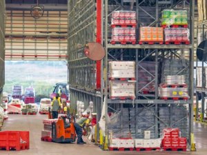 Logistics for bevarage manufacturers warehouse to increase efficiencies